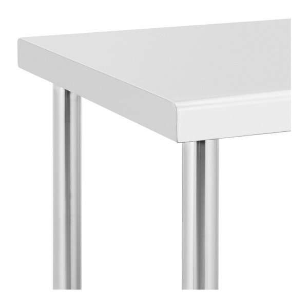 Stół ze stali nierdzewnej na kółkach - 60 x 100 cm - 155 kg ROYAL CATERING 10012802 RCAT-100/60-W