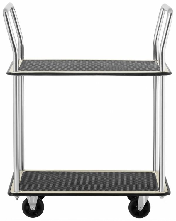 Wózek półkowy - do 120 kg - 2 półki MSW 10061352 MSW-PW-120
