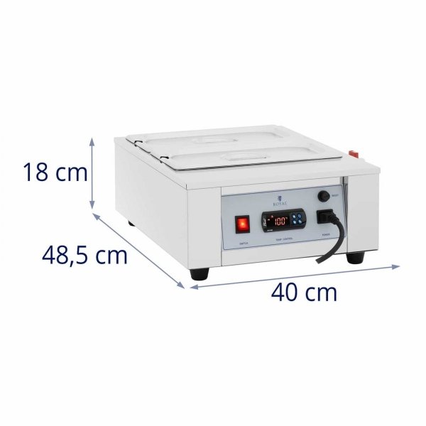 Podgrzewacz do czekolady - 2 x 3,2 l ROYAL CATERING 10012774 RC_CMM_01