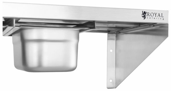 Półka wisząca nierdzewna Royal Catering RCWR-5 GN1/4 10010366 