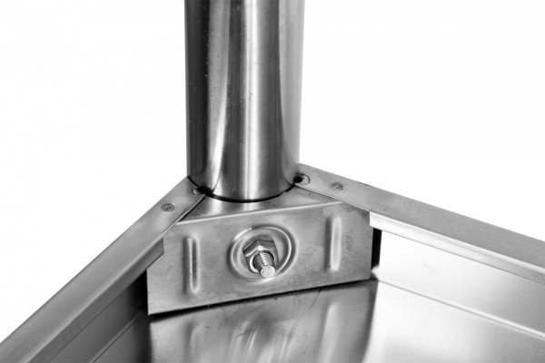 STÓŁ CENTRALNY SKŁADANY Z PÓŁKĄ 1200×700×H850mm YATO YG-09011 YG-09011