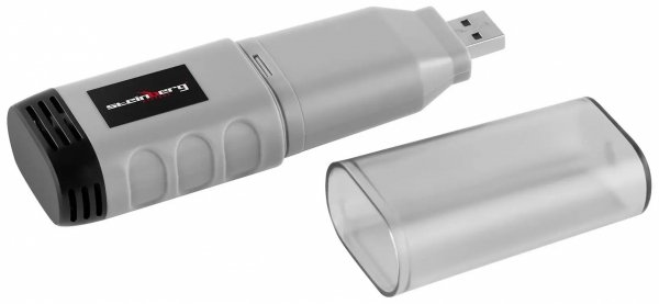 REJESTRATOR TEMPERATURY I WILGOTNOŚCI USB LCD STEINBERG 10030459 SBS-DL-123D