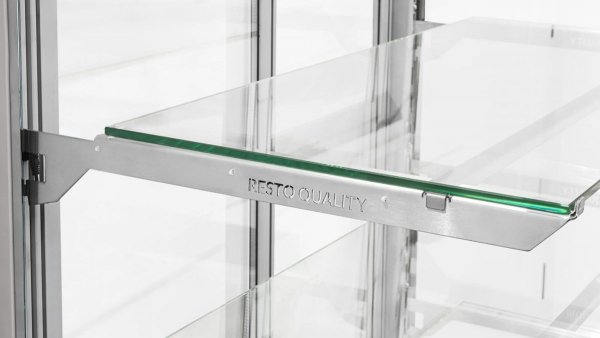 WITRYNA CUKIERNICZA CHŁODNICZA DOLCE VISIONE PREMIUM BREVE 1300 | WNĘTRZE ZE STALI NIERDZEWNEJ | WERSJA OBNIŻONA | 1300X690X1110+/-10 MM