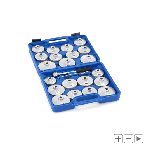 Klucz do filtra oleju - 23 elementy MSW 10061867 MSW-CA-151