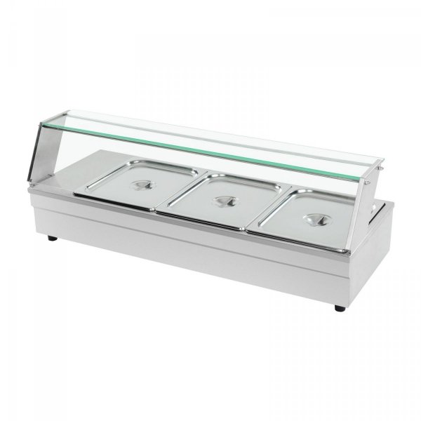 Bemar z osłoną - 3 x GN 1/2 ROYAL CATERING 10010044 RCBM-3