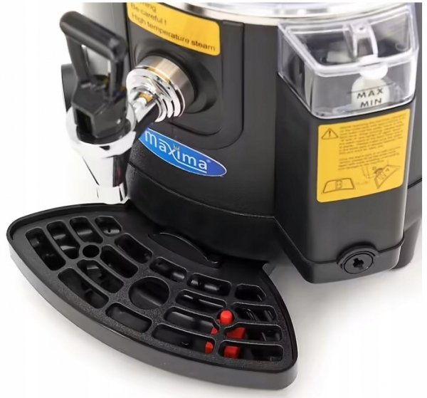 Dozownik Gorącej Czekolady i Napojów Czekolardziarka 10L - Czarna 1000W MAXIMA 09504003 8720783961351