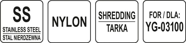 TARCZA DO SZATKOWNICY YG-03100 - DO TARCIA ZIEMNIAKÓW YATO YG-03154