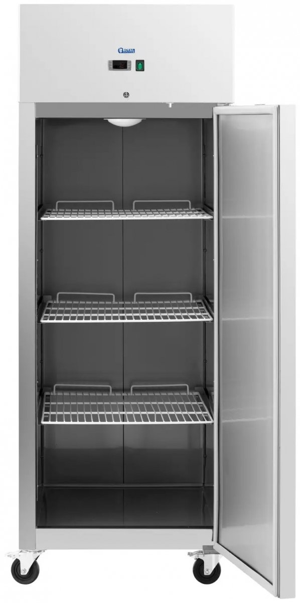 Szafa chłodnicza - 750 l - stal nierdzewna - 1 drzwi - 4 koła - Royal Catering  10013266 RCRC-1D750 4062859257185