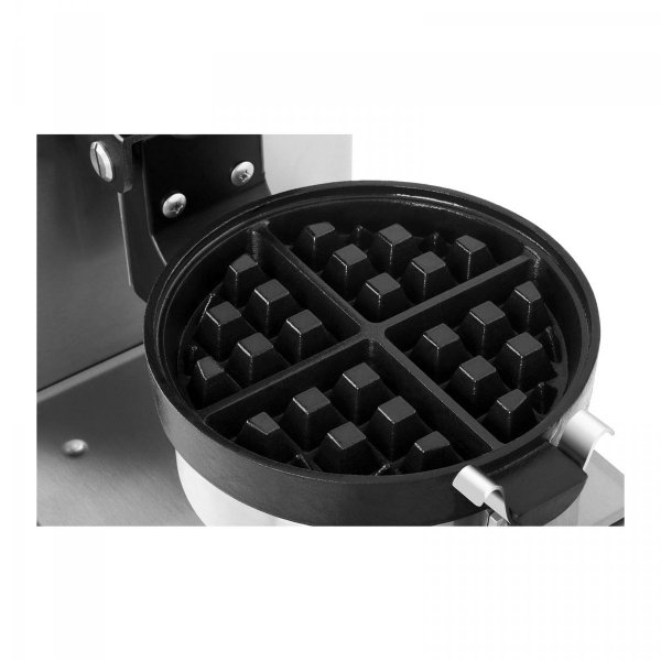 Gofrownica - LED - 1300 W - obrotowa ROYAL CATERING 10010338 RCWM-1300-RE