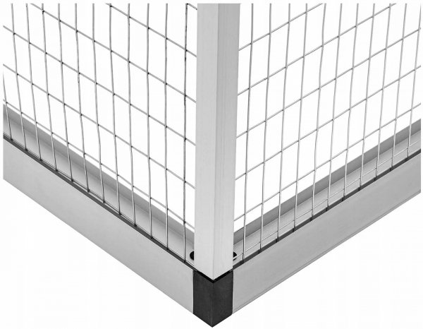 Woliera zewnętrzna 122x178x195 cm aluminium WIESENFIELD WIE-BC-200 10280414  4062859190741