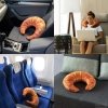 Termofor - Grzejący croissant - Poduszka rogal z czekoladą