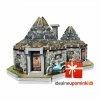 Harry Potter - Puzzle 3D Chatka Hagrida