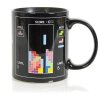 Kubek retro game TETRIS - magiczny