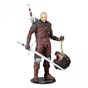 Wiedźmin - Figurka Geralt 18 cm Action Figure Wolf Armor