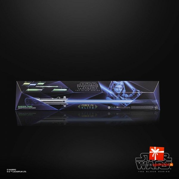 Star Wars Miecz świetlny Ahsoka Tano - Black Series Replika 1:1 Force FX Lightsaber 2021