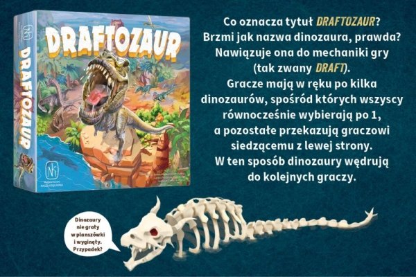 Draftozaur - gra planszowa