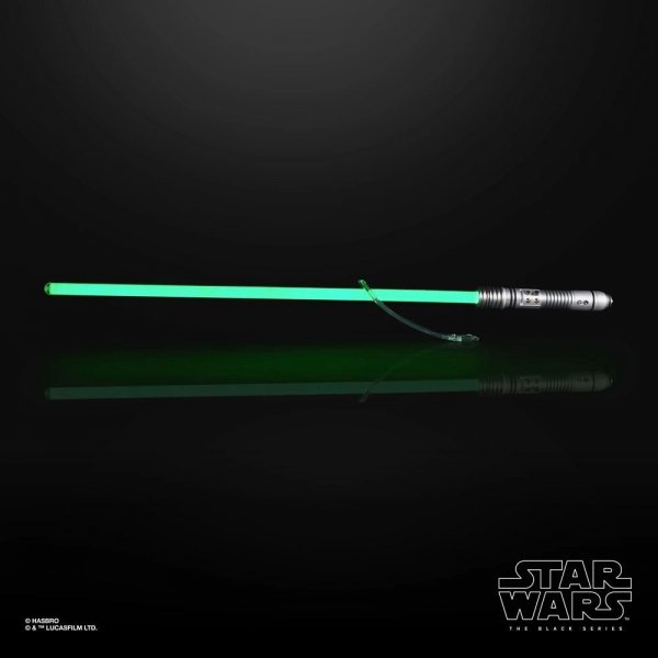 Star Wars Miecz świetlny Kit Fisto - Black Series Replica 1:1 Force FX Lightsaber
