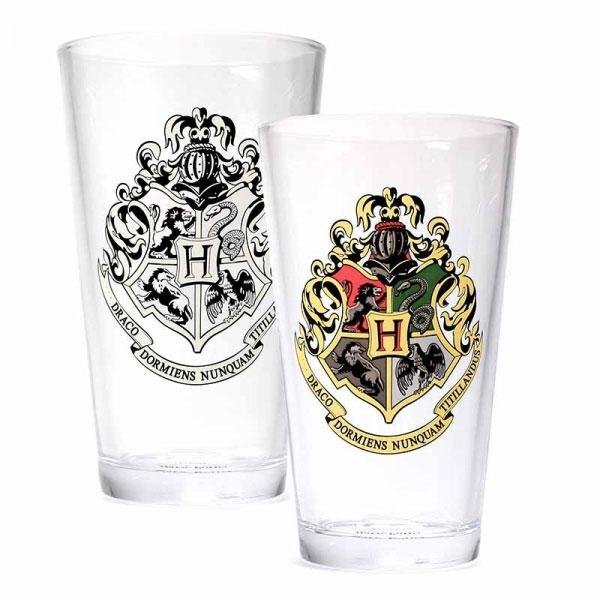Harry Potter - Szklanka termoaktywna Hogwart logo