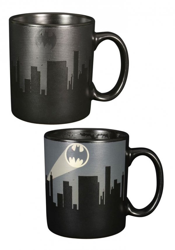 Batman miasto - Kubek termoaktywny - zmieniający kolor