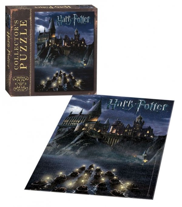 Harry Potter - Puzzle 550 el. Hogwart nocą