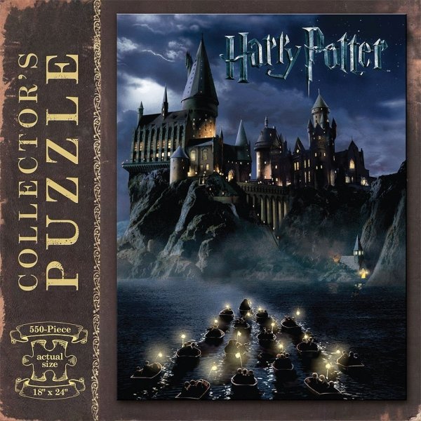 Harry Potter - Puzzle 550 el. Hogwart nocą
