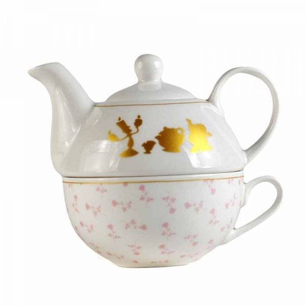 Piękna i Bestia - Zestaw do herbaty tea for one