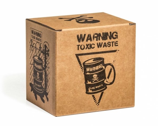 Kubek Toxic Waste Beczka toksyczne odpady