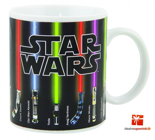 Gwiezdne wojny - Kubek termoaktywny  miecze świetlne Star Wars