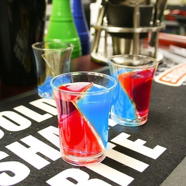 Zakręcone kielony - Twister Shots - 5 szt