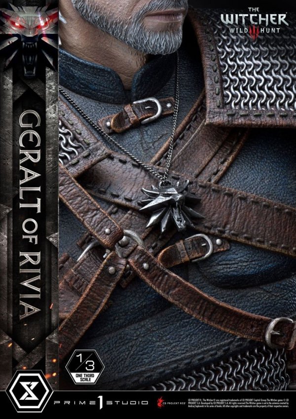 Wiedźmin - Figurka Geralt z Rivii 88 cm Statue 1/8