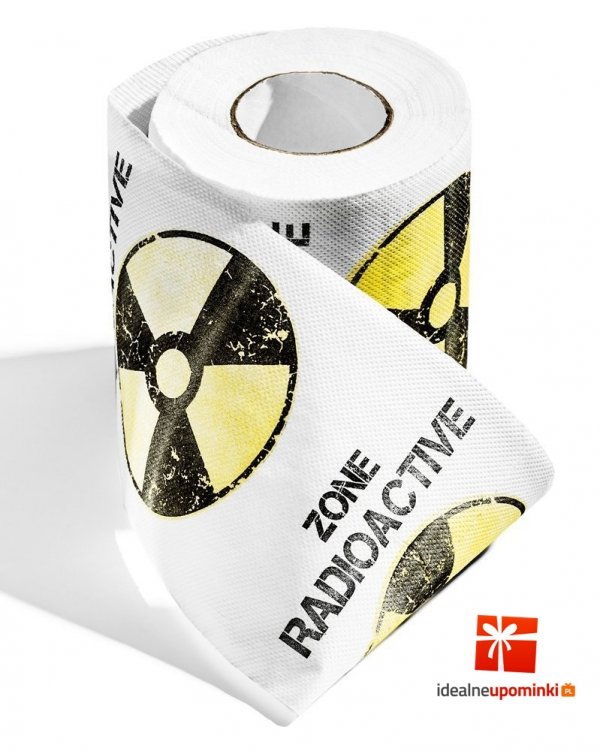 Papier toaletowy Radioactive zone XL