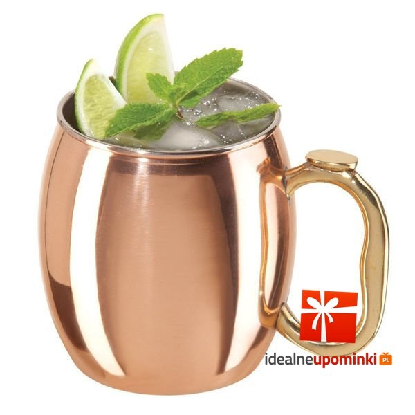 Kubek miedziany - miedziany kufel - moscow mule