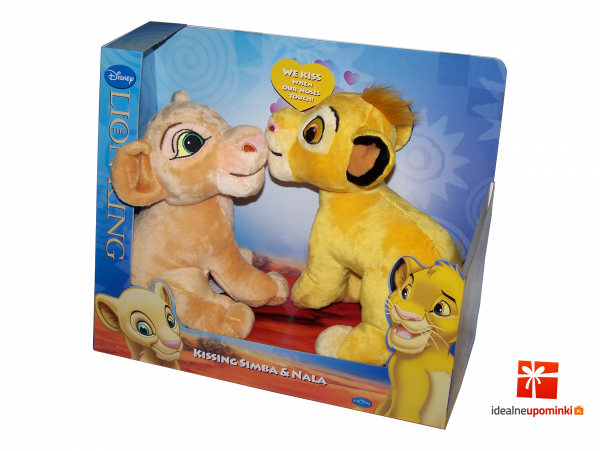 Maskotki Simba i Nala - Król Lew 20 cm