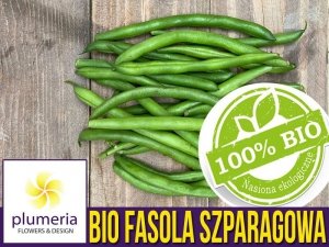 BIO Fasola szparagowa SLENDERETTE nasiona ekologiczne 30g 