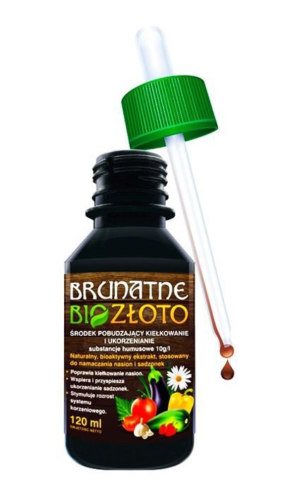 Brunatne BIO Złoto aktywator dla nasion i sadzonek 120ml