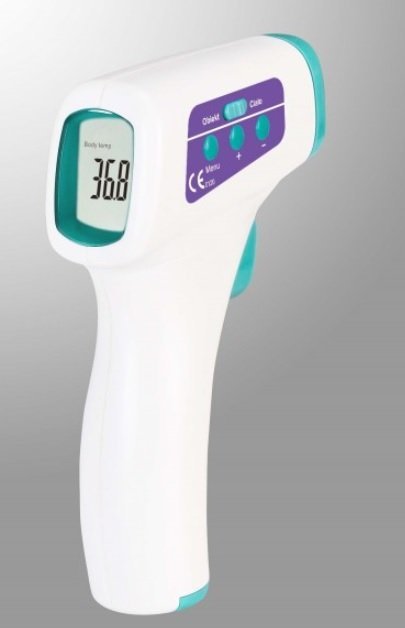 wielofunkcyjny skanujący  termometr lekarski  z atestem medycznym -IDEALNY DO SZPITALI, PRZYCHODNI , ZAKŁADÓW PRACY MesMed  FORST PLUS MM007