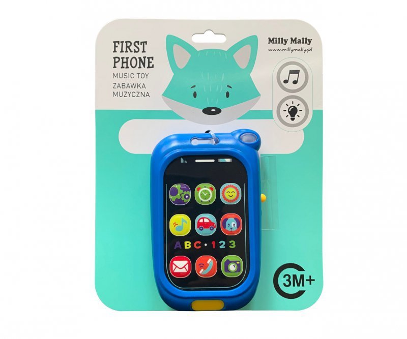 Zabawka muzyczna Pierwszy telefon - First phone - 0880 BLUE