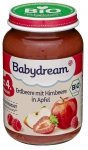 BabyDream Bio Jabłko Truskawka Malina 4m 190g