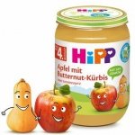 HIPP BIO Deserek Dynia Piżmowa z Jabłkami  190g 4m