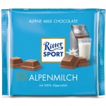 Ritter Sport Alpenmilch Czekolada 100% mleko alpejskie 100