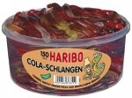 Haribo Żelki Węże Cola Schlagen Wiśnia 150szt Niemcy