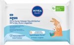 Nivea Chusteczki Nawilżane 99% Aqua dla Niemowląt 57 szt.