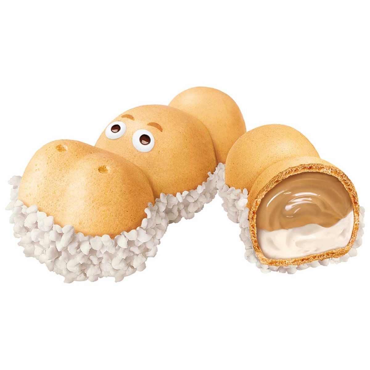 ‪ HIPPOさま ❶ ‪ Ferrero Kinder Happy Hippo Orzechowe Hipcio 5szt - Batoniki