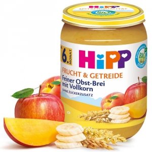 Hipp Bio Deser Zboża Banan Mango Jabłko Brzoskwinia 6m 190g