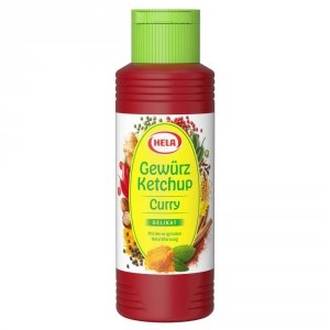 Hela Curry Ketchup Delikat do Grilla Weganski 300ml