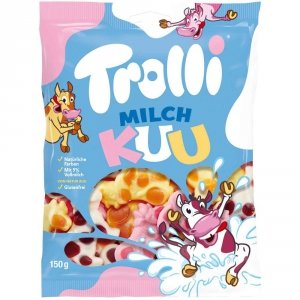 Trolli Milch KUU Żelki Owocowo Piankowe Bez Laktozy Glutenu 150g