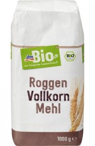 BIO Ekologiczna Mąka razowa żytnia chlebowa 1 kg
