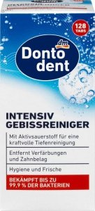 Dontodent Tabletki do czyszczenia protez zębowych 128 szt
