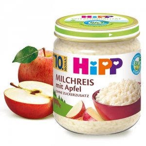HIPP BIO Ryż na Mleku Jabłko Wanilia 200g 10m