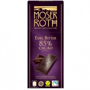 Moser Roth Edel Bitter 85% Kakao Gorzka Czekolada 125g